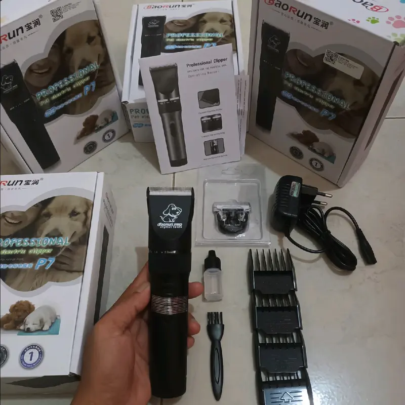 COD Mesin Cukur Domba Baorun p7 + Mata pisau Cadangan Original 1