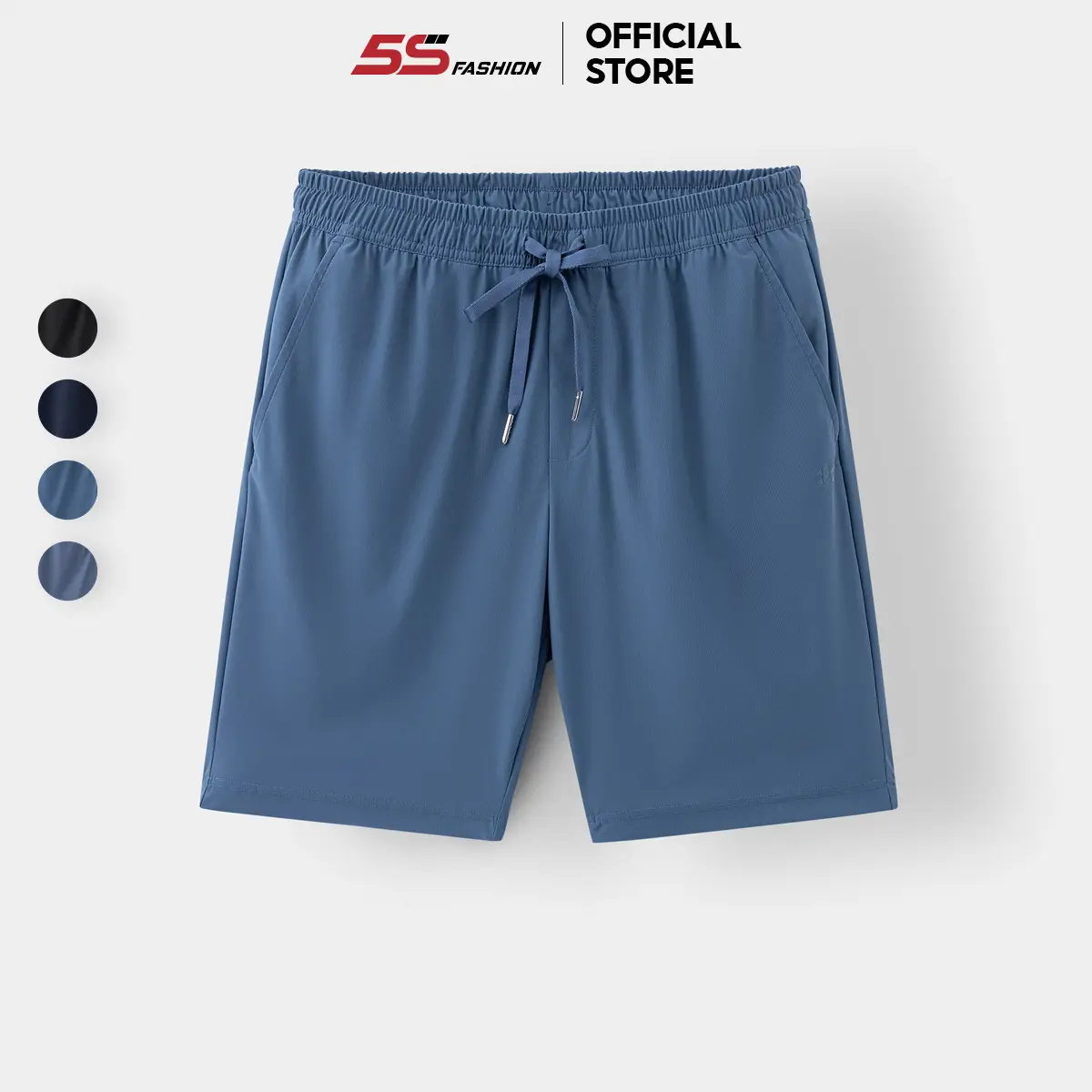 Quần Short Thun Nam, Phom Regular Thoải Mái, Thiết Kế Thể Thao (QST25021) Sport Tập Thể Dục