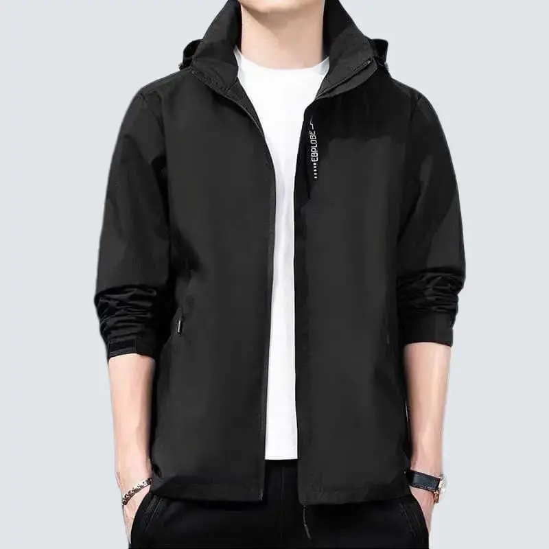 Áo khoác gió nam nữ 2 lớp ( chống nước )chống gió, chống bụi du lịch thể thao tiện lợi Jacket Đen Hồng Sport Chạy Bộ Top