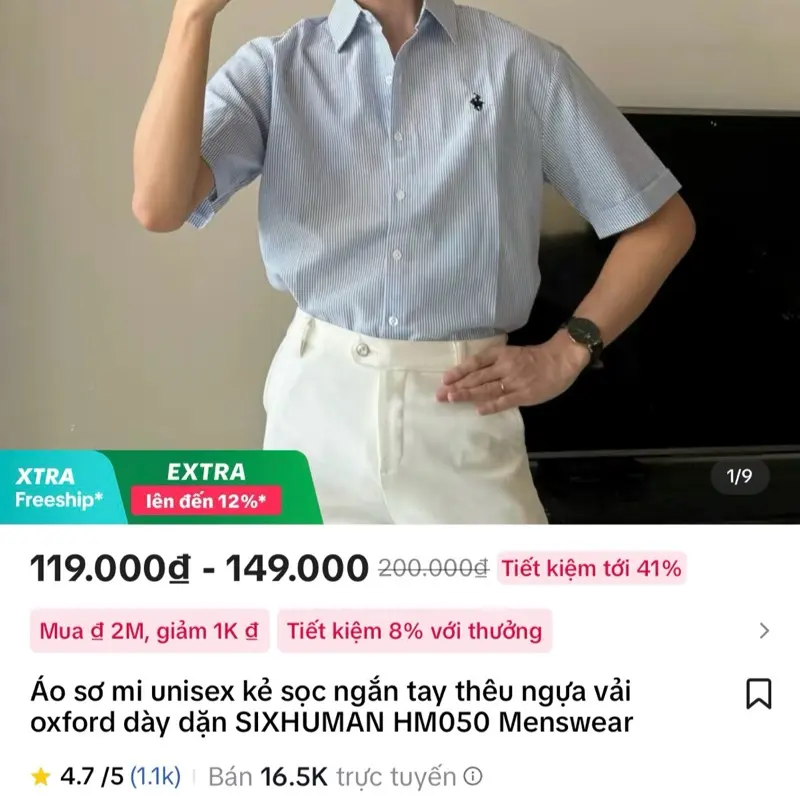Áo thu nam hot trend 2025 dành cho mùa hè
