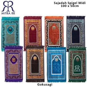 MitraRR Sajadah Turki Midi Tanggung 100X50 Sajadah Spigel Prayer Rug