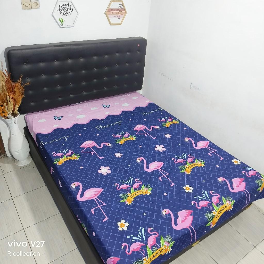 PROMO!!!! sprei 100rb dapet 3pcs Katun Bisa Dicuci