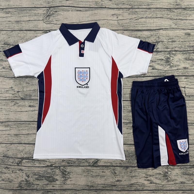  Bộ Quần Áo Bóng Đá Đội Tuyển Anh - BẢN WC 1998 - VẢI GAI THÁI CAO CẤP 