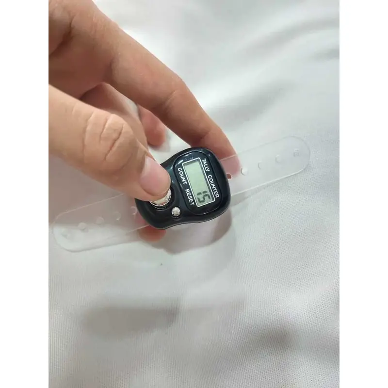 TASBIH DIGITAL MINI / PENGHITUNG DZIKIR / FINGER COUNTER / ALAT HITUNG MANUAL DIGITAL TIKTOKI 3
