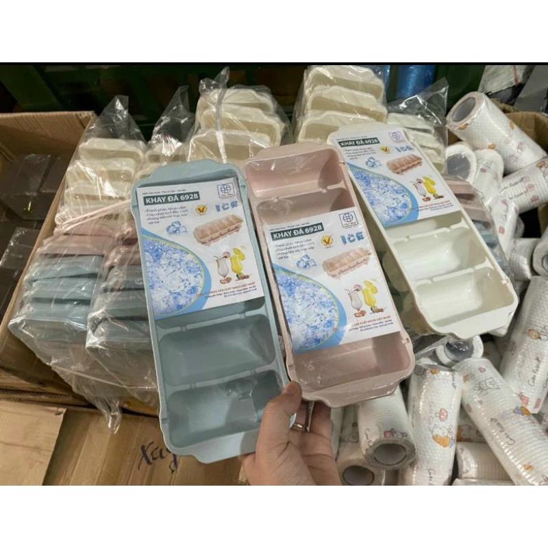 Khay Đá Nhựa Dẻo Việt Nhật Vỉ 5 viên Tiện Dụng An Toàn Tiết Kiệm 6