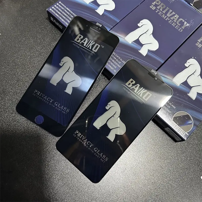 Kính cường lực Baiko chống nhìn trộm iPhone 7Plus/8Plus/X/Xsmax/11/11Promax/12/12Promax/13/13Promax/14Pro/14Promax Phụ Kiện 1