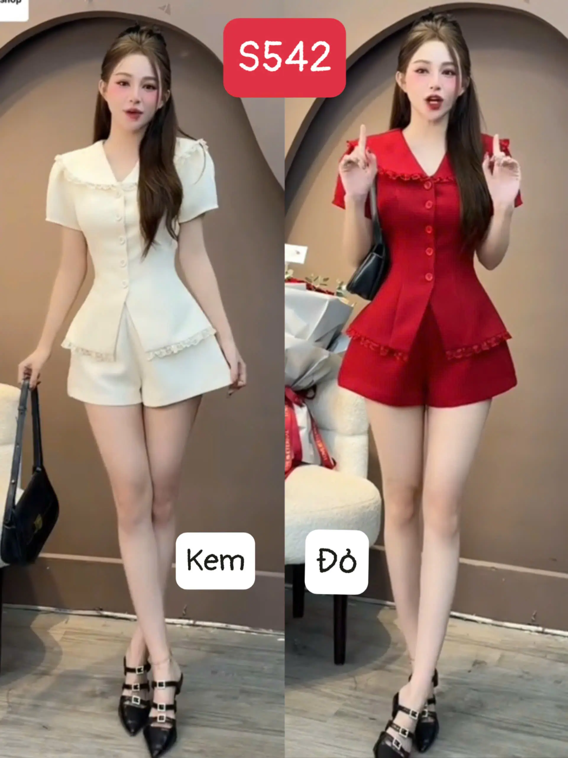 ( Mã S542 ) - SET BỘ TRẺ TRUNG VÀ SANG TRỌNG