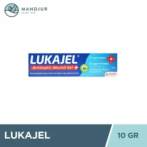Lukajel 10 gr - Gel Antiseptik untuk Pengobatan Luka