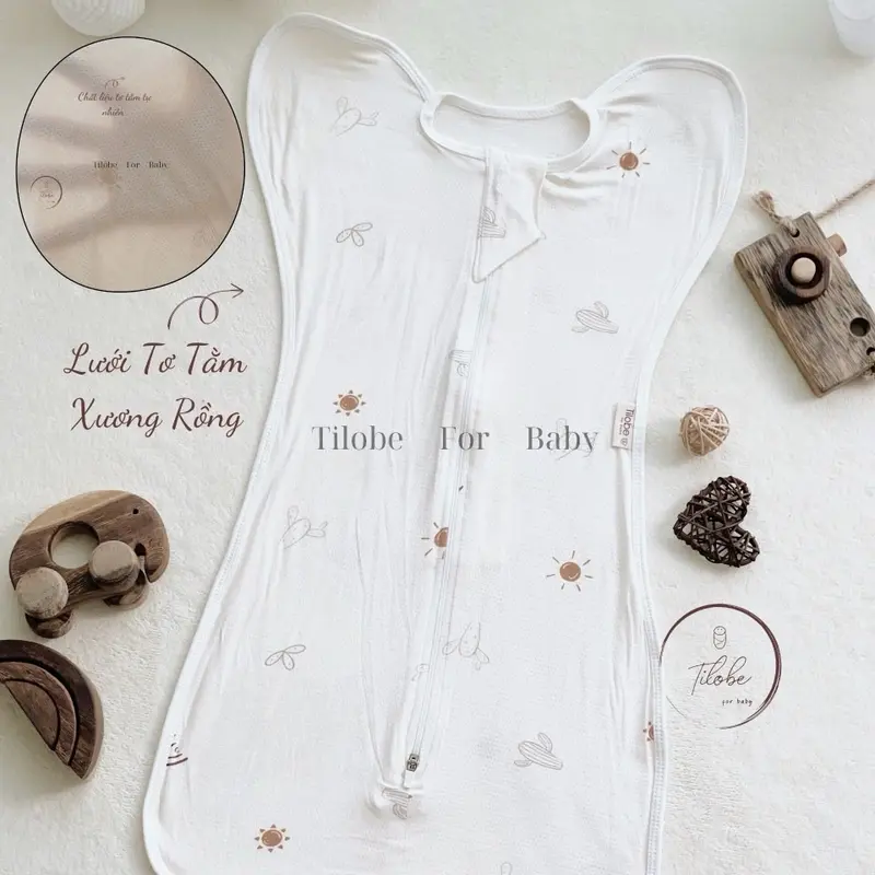 Nhộng chũn thông hơi tilobe cho bé size S/M/L 5