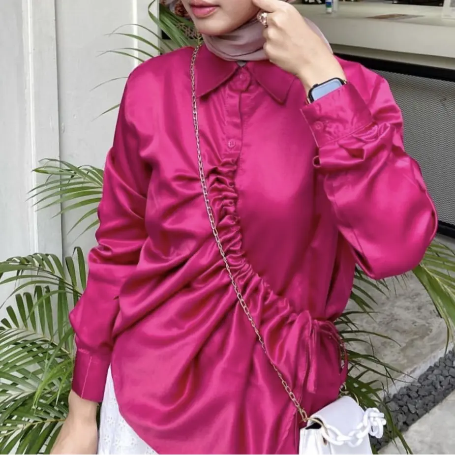 FS99-  SILFA KEMEJA SERUT / Vizqya Blouse - NN