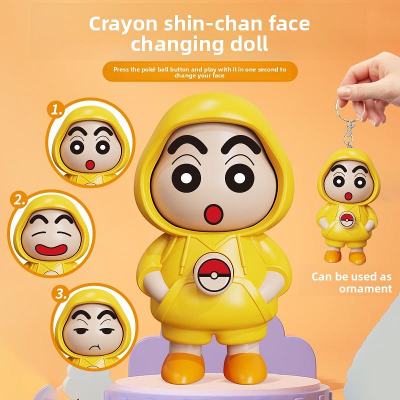 Búp Bê Thay Đổi Khuôn Mặt Xiaoxin Kuromi Đồ Chơi Giải Tỏa Căng Thẳng Sáng Tạo Biểu Cảm Dễ Thương Búp Bê Móc Chìa Khóa Nhấn