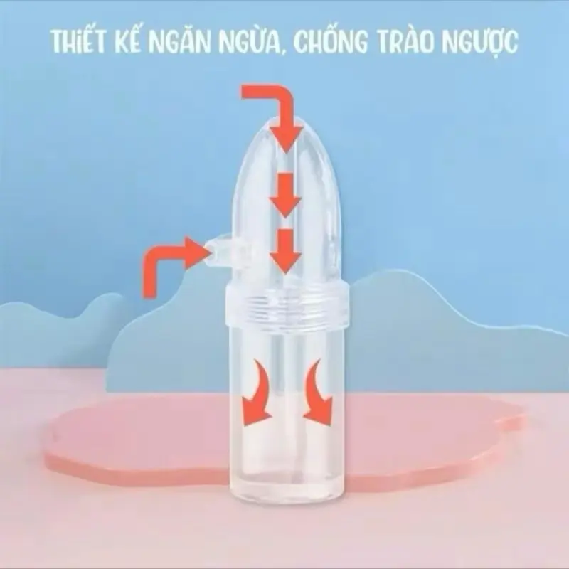 Dụng cụ hút mũi kéo tay thê hệ mới, hàng chính hãng, chất liệu nhựa nguyên sinh, lực hút mạnh, an toàn cho bé 5