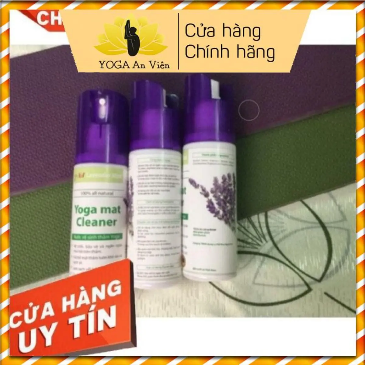 Combo 10 chai xịt thảm yoga , sạch thảm - thơm lâu