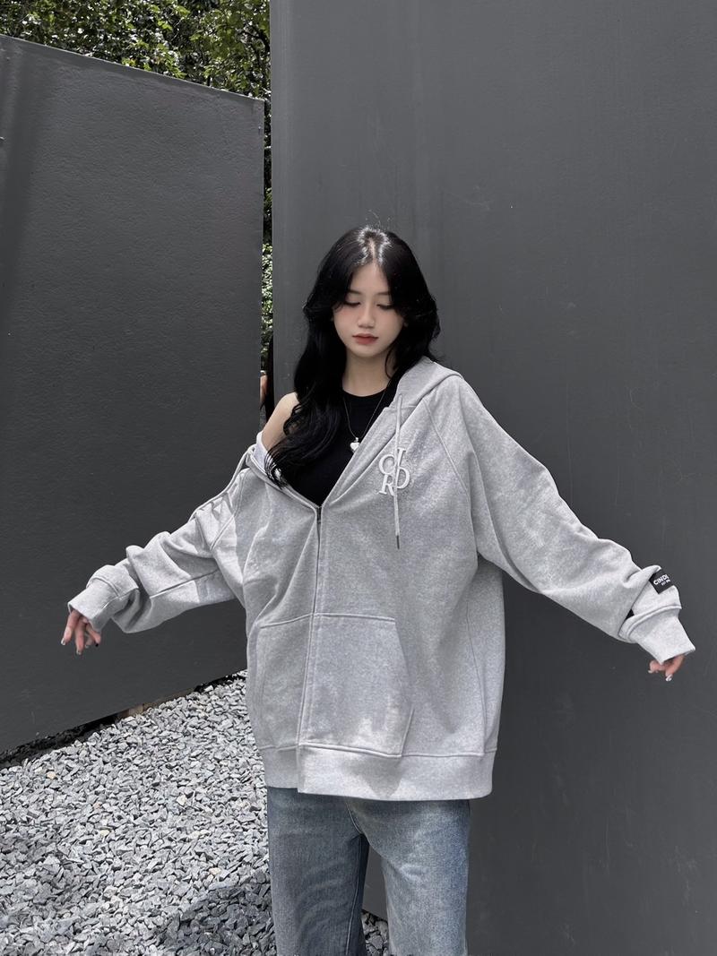 Product Introduction of Áo Hoodie Zip Alphabet CINDER, Áo Khoác Local Brand Menswear Dài Tay 44