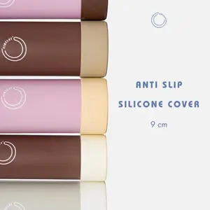 [CIRCLET] Anti Slip Silicone Cover Pelindung Botol Minum Anti Scratch Diameter 9 cm - Boot Tumbler Small