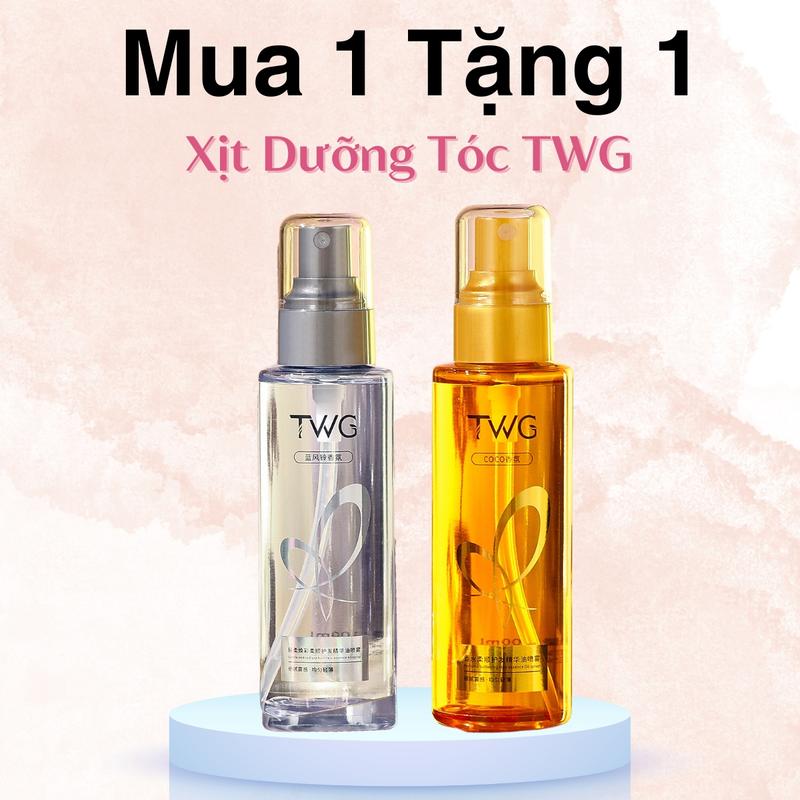   MUA 1 TẶNG 1  Xịt Dưỡng Và Phục Hồi Tóc Hương Nước Hoa TWG 100ml Chăm Sóc Tóc Dưỡng Tóc Women Nữ 