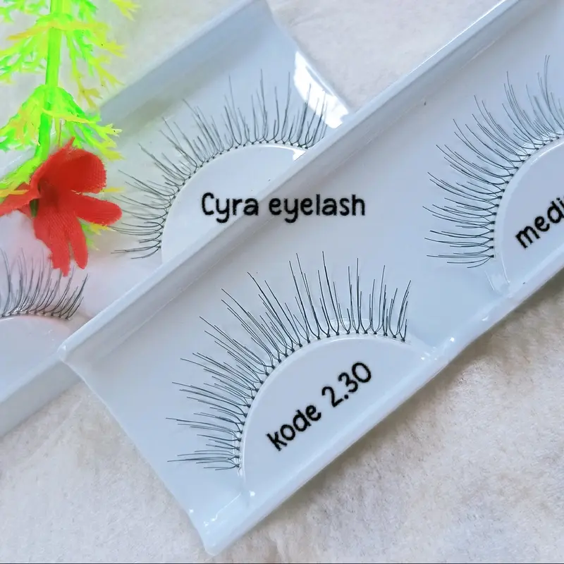 Bulu mata A 2.30 medium lusinan + cover bulu mata Eyelash Bulumata Extension Lem 0