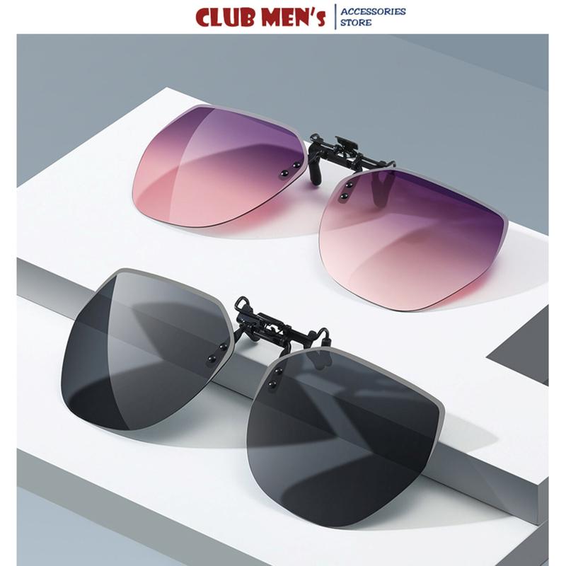  Mắt Kính râm cho người cận dạng kẹp chống UV chống chói tháo lắp dễ dàng - Kính Mắt Women Mẫu mới 