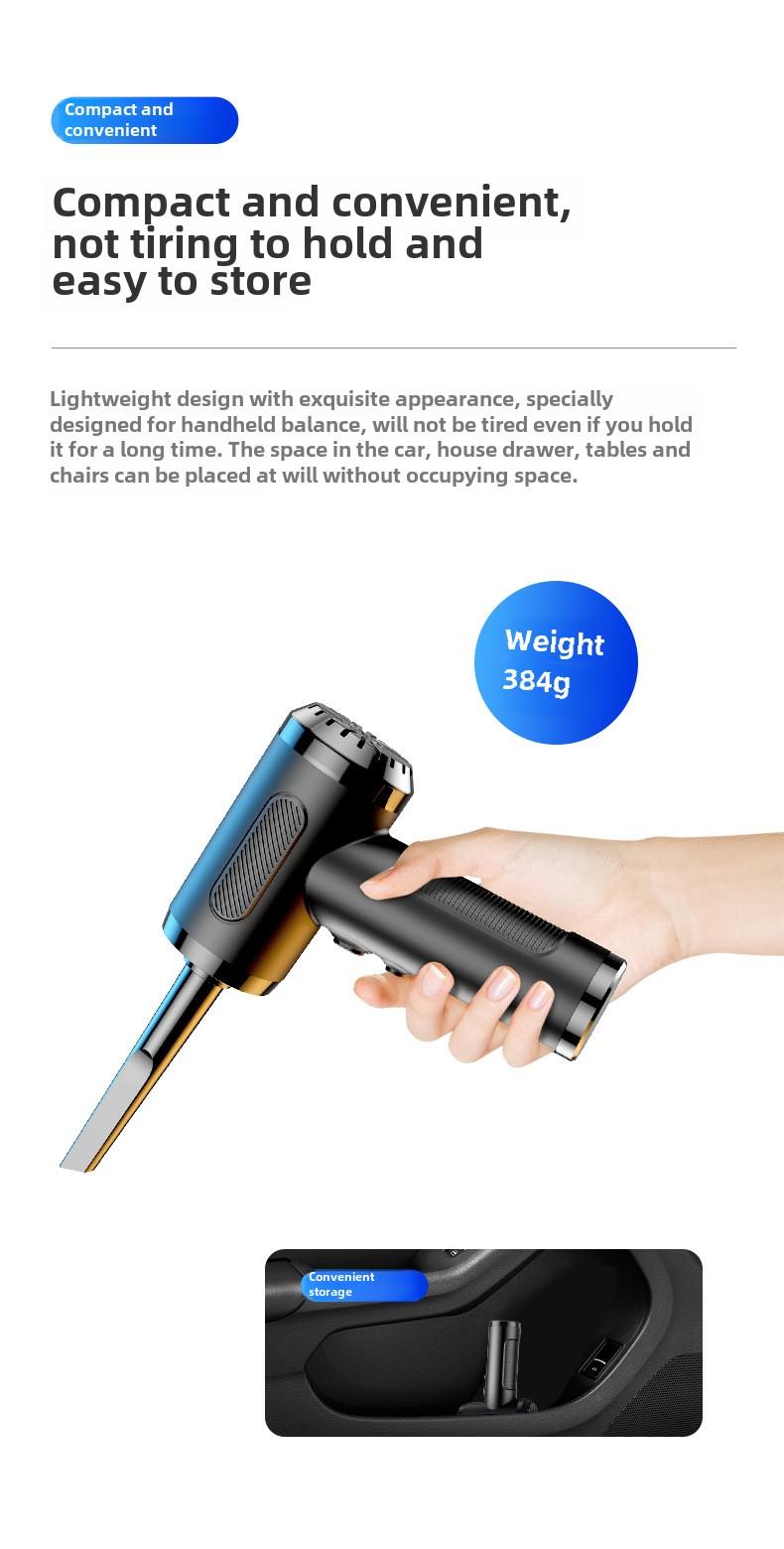 Product Introduction of Duster Blowing and Suction Integrated Handheld Pumping High-Power Computer Chassis Keyboard Wireless Duster 10