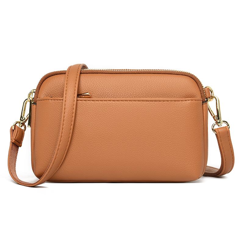 COD Tas Selempang Tas simple Tas Mini Tas Lokal Kualitas Import Kulit Wanita 3