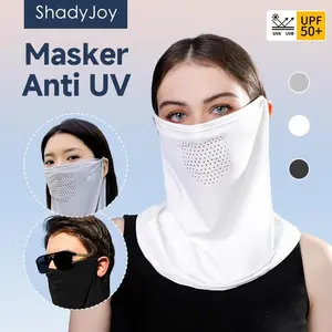 ShadyJoy Anti-UV Mask UPF50+ Unisex Outdoor Motorcycle Mask Anti-UV Motorcycle Balaclava polyestar pelindung sinar uv penutup & masker wajah  masker buff pendaki penutup & masker wajah Olahraga