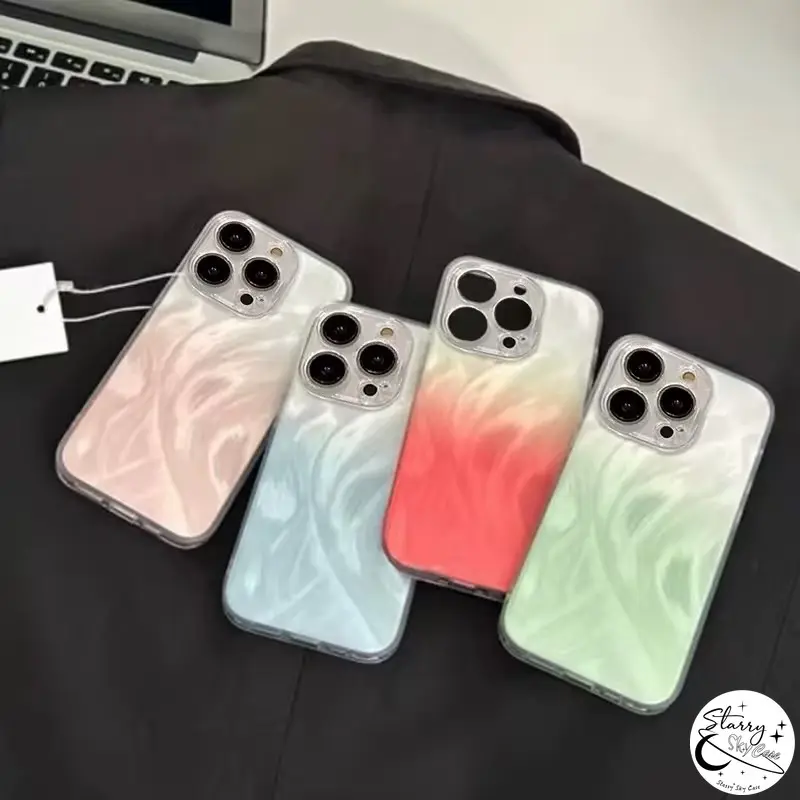 Untuk OPPO A54 A38 A58 A5s A16 A60 A15 A77 A17 A5s A12 A55 A7 A57 A18 A78 A53 A3s A9 A31 A5 A76 A3s A52 A53 A16K A74 A98 A79 Reno 12F 5 10 8T 6 Sarung Ponsel TPU Kepribadian Sederhana Mode Benang Bulu Mewah 0