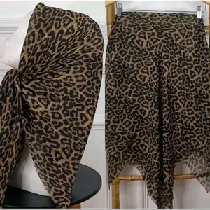 hijab leopard  Nyaman Kerudung Muslim Segi Empat