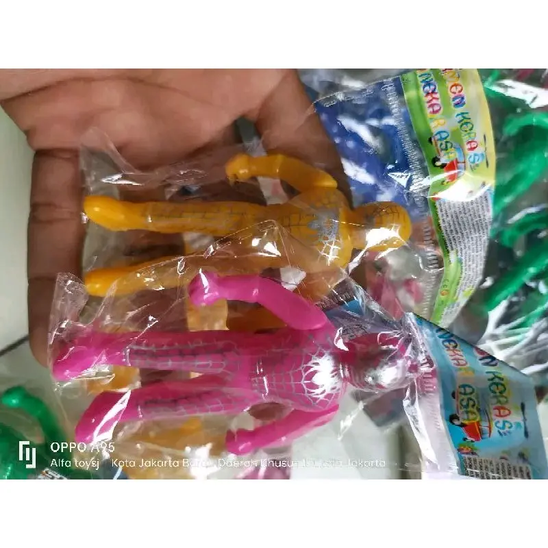 Mainan Anak Robot Spiderman isi 20 pcs - Cocok untuk Rencengan