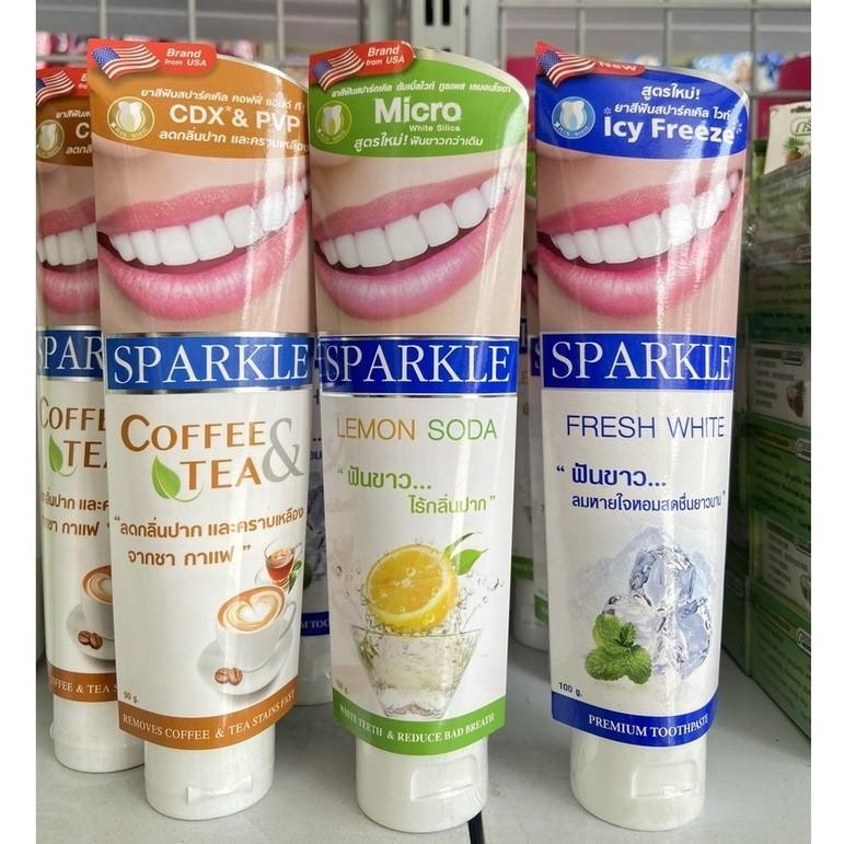 Kem Đánh Răng Sparkle 100g Thái Lan, Kem Đánh Răng Siêu Trắng Răng Sparkle Thái Lan 1