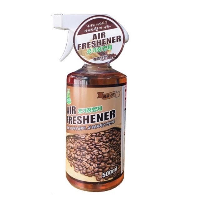 Chai xịt Cafe AIR FRESHENER khử mùi nội thất ô tô chính hãng hàn quốc dung tích 500ml