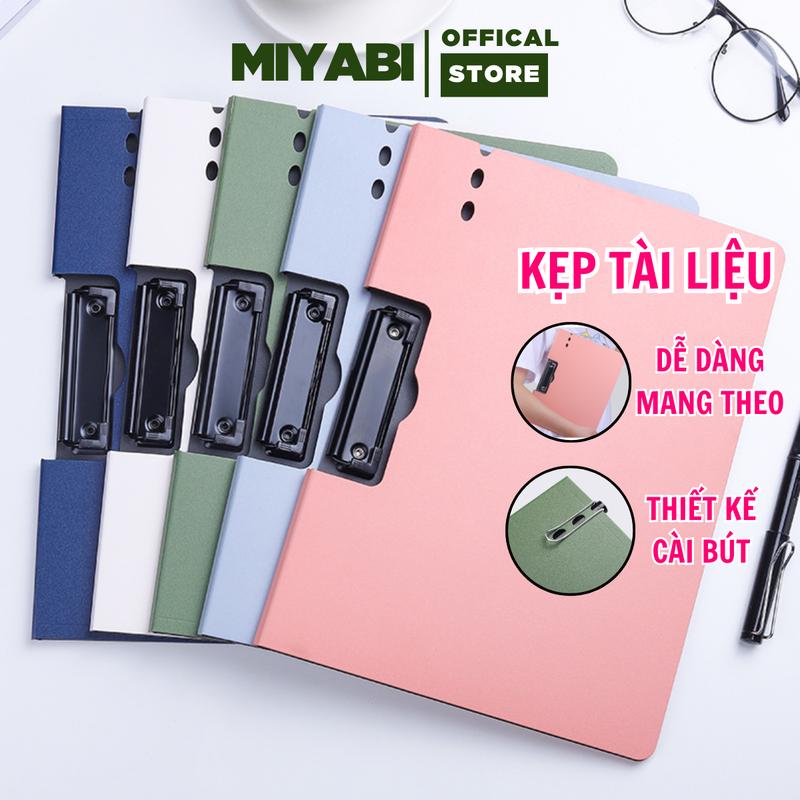  Bìa Trình ký a4 2 mặt  kẹp tài liệu văn phòng ngang dọc  kẹp giấy hồ sơ bảo quản trình ký lưu trữ tài liệu sang trọng - MIYABI STORE 