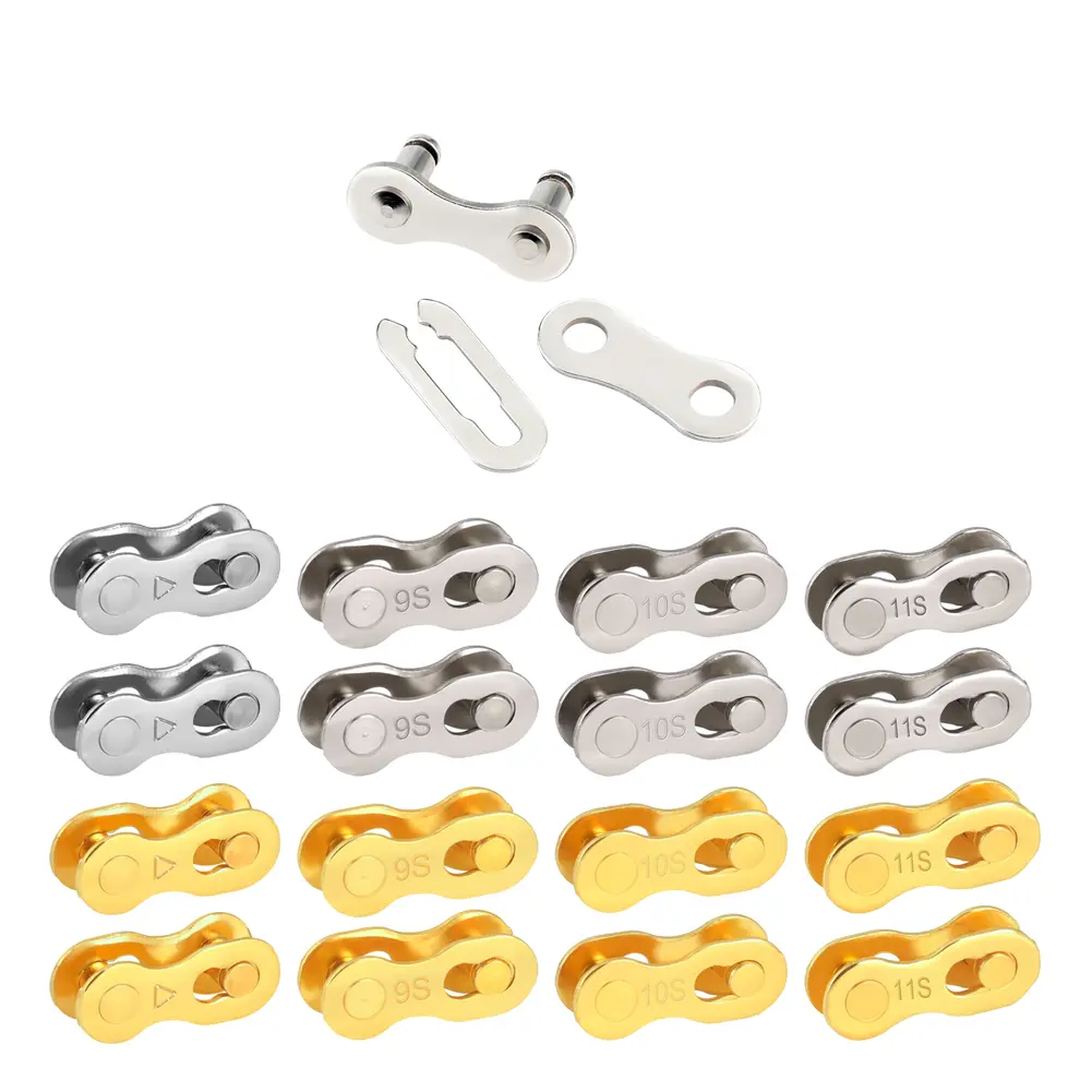 Đầu Nối Liên Kết Xích Xe Đạp, 2 Cái, Khớp Nối, Nút Ma Thuật, Khóa Tốc Độ Nhanh