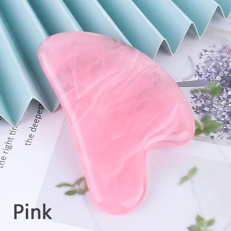 Product Introduction of 1pcs Resin shaving scraper hook sand roller scraping tool face massager 8
