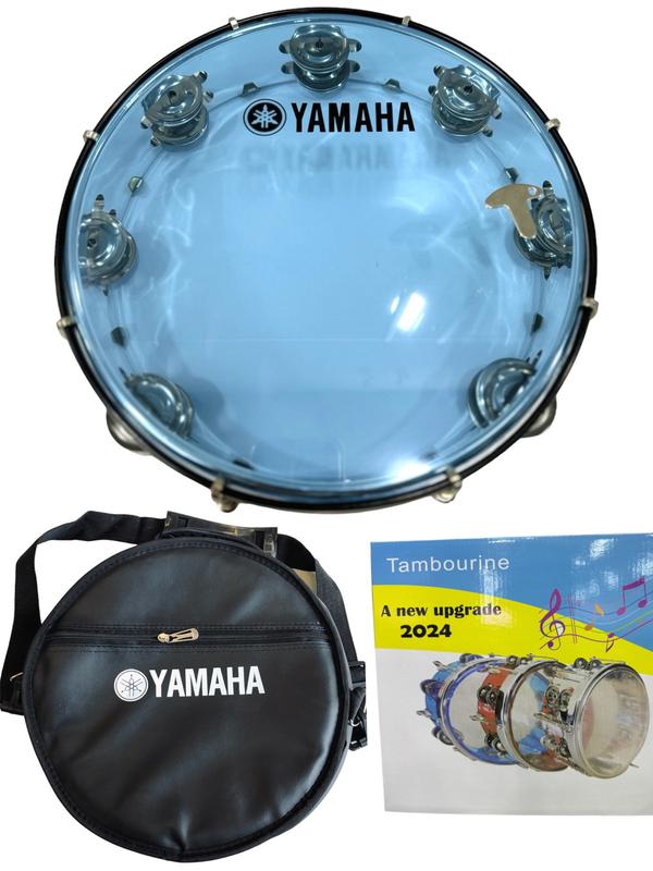 Trống Gõ Bo Yamaha -Trống Lắc Tay Tambourine Yamaha, Tama  (Tặng kèm khóa chỉnh trống )