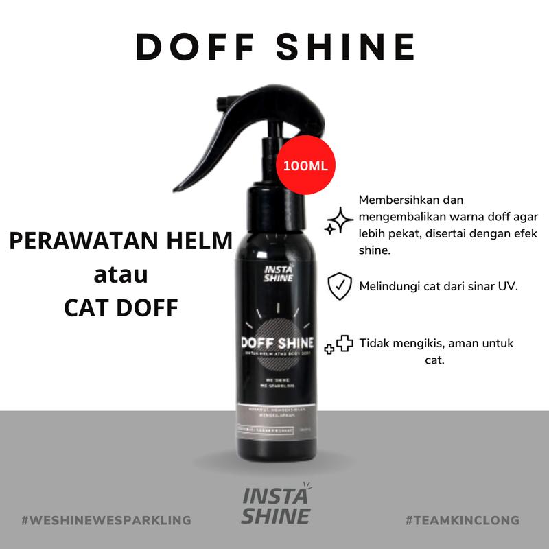 DOFF SHINE - PEMBERSIH/ PERAWATAN HELM DAN KENDARAAN CAT DOFF Car Kain 0