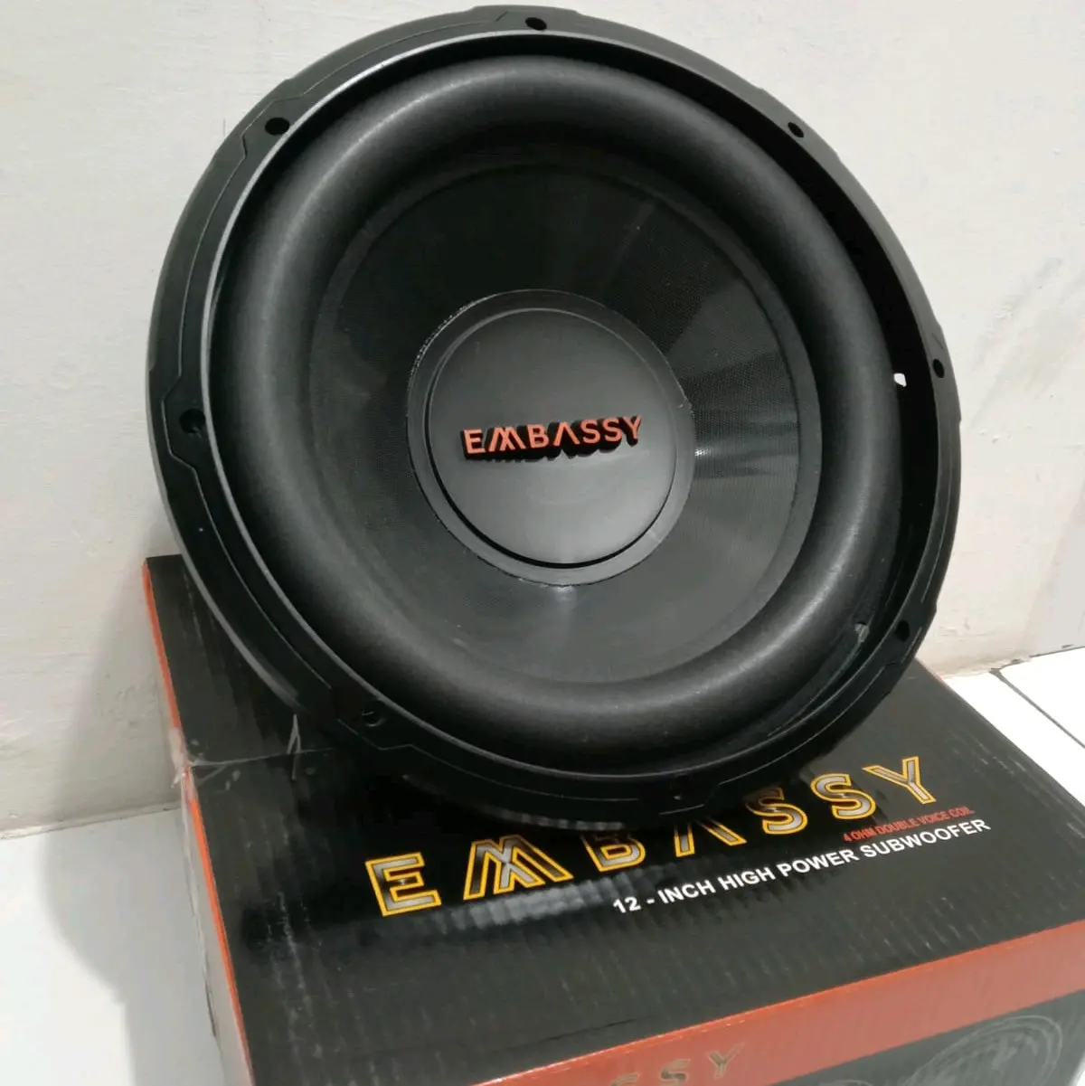 Subwoofer Embassy EM-1289 12inch Double coil