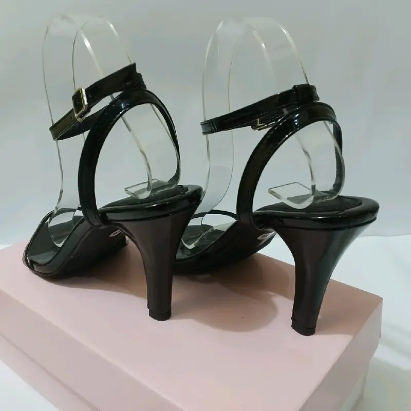 high heels silky bisa cod Hak Sangat Tinggi (di atas 8 cm) wanita sandal Sendal 6