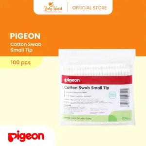 PIGEON Cotton Swab isi 100pcs | Small Tip Cotton Buds Bayi