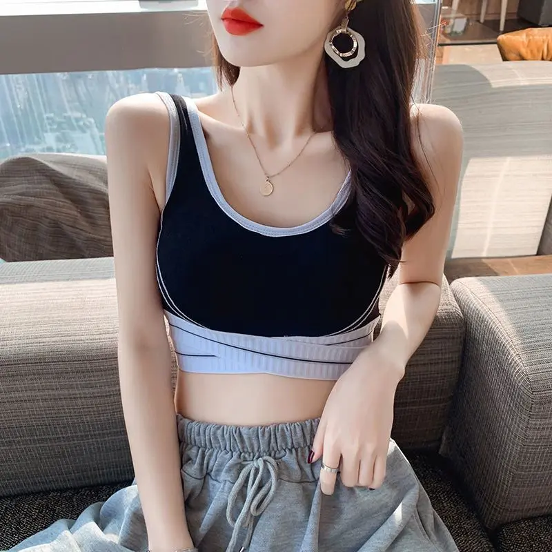Áo Ngực Thể Thao Cho Bé Gái, Không Dây, Đẩy Lên, Chống Sốc, Chống Chảy Xệ, Thích Hợp Chạy Bộ, Áo Ống, Lưng Đẹp, Dáng Ôm, Áo Vest Tập Yoga, Có Nhận xét Tích Cực Hơn 1100, Lý Tưởng Để Tập Yoga Sport Top 1