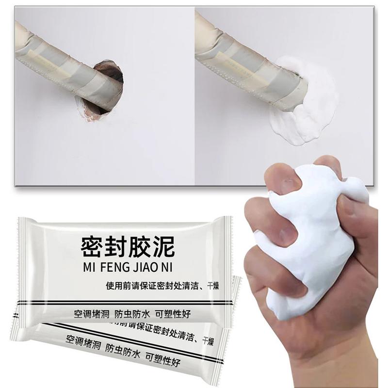 Xi Măng Dẻo Chống Thấm Nước Keo Khoảng Cách Chất Làm Đầy Lỗ Tường Sửa Chữa Niêm Phong Keo Bùn Dụng Cụ Gia Đình Điều Hòa