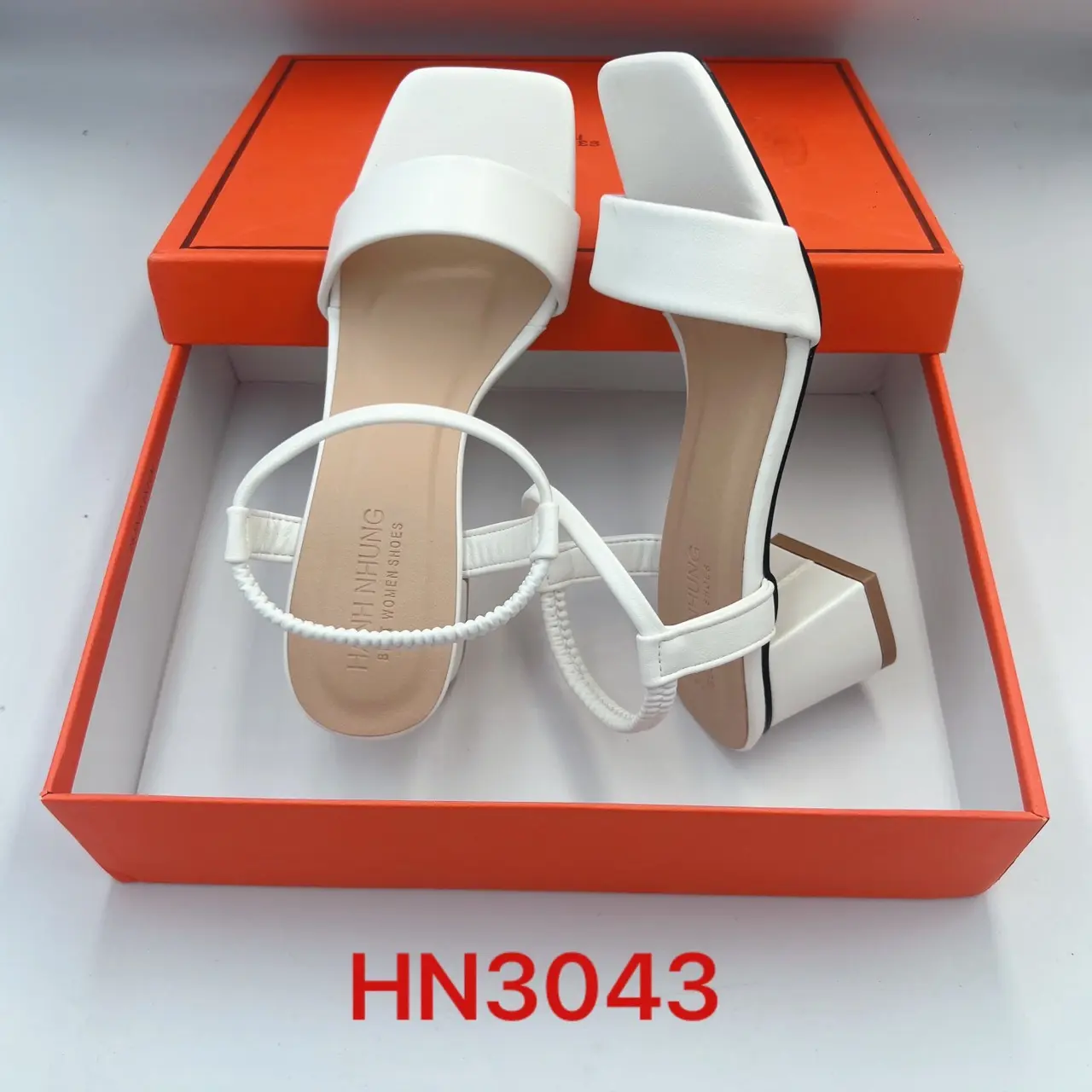 Giày dép cao cấp SENSINI hậu thun bản ngang BIGSIZE(35-43) gót cao 5p( MS: HN3043)