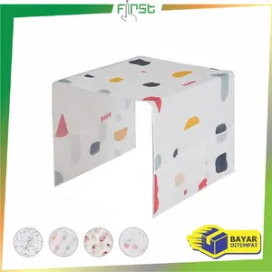 [COD] FH C116 Penutup Kulkas Anti Air Sarung Alas Taplak Kulkas dgnTempat Penyimpanan Tahan air