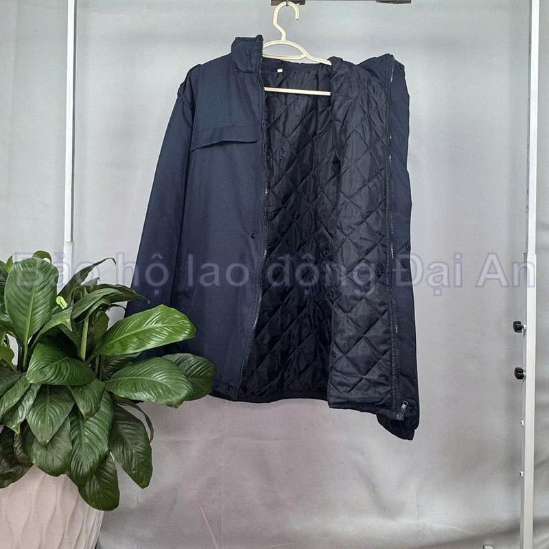 Áo khoác bảo vệ lót trần bông thêu chữ SECURITY Menswear Nam 9