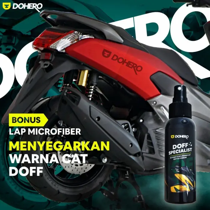 Pengkilap Body Motor Doff / Mobil Doff / Matte / Doff Specialis DOHERO