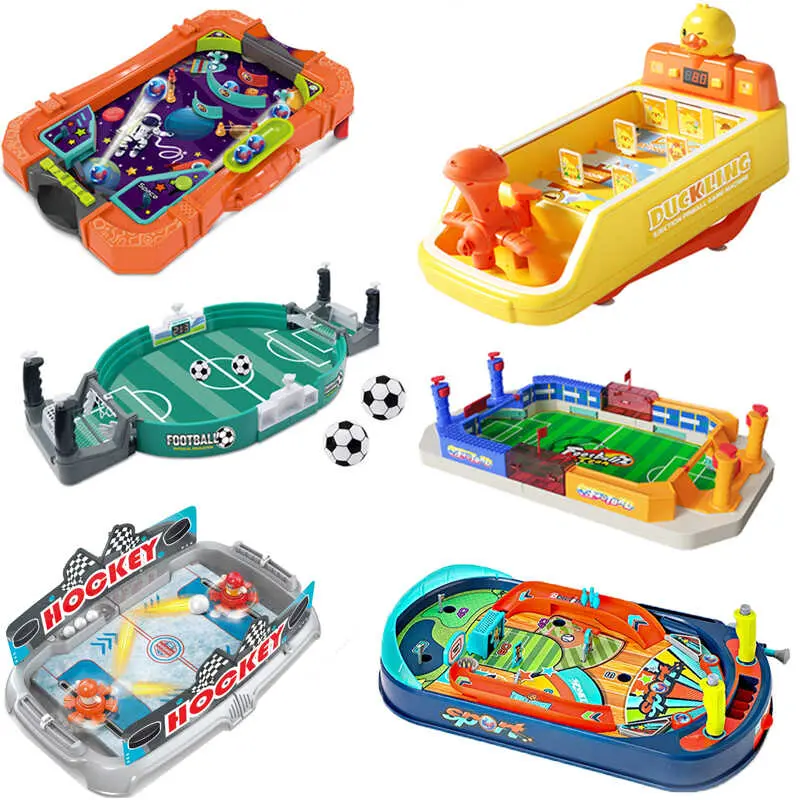 Kids Pill hine Toys Soccer Table Basketball Board Fun Sports Parent Child Interactive Play Portable Social Party Game