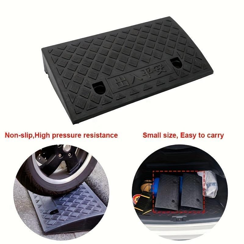 Portable Car Ramp, Front Location Threshold Ramp for Lawn Mowers, Cars, Wheelchairs, and Pets with Bolt Hole Fixing, Car Accessories 4
