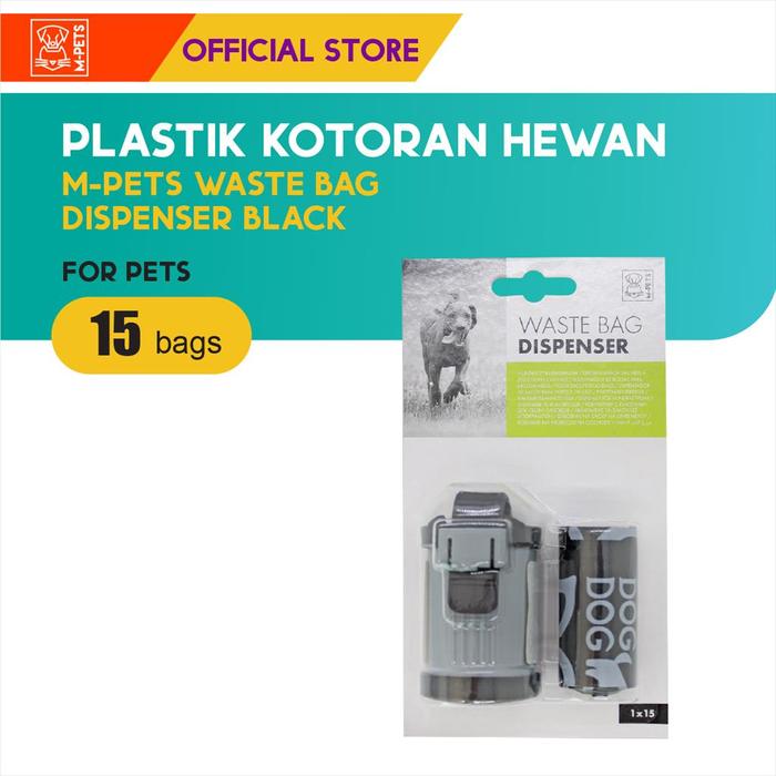 Gambar M-Pets Rubber Poop Bag Dispenser Isi 15 Pcs / Plastik Kotoran dari M-Pets Volk Pets Indonesia Kota Tangerang Tokopedia