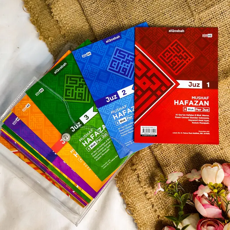 Alquran Per Juz A6 Hafazan Alquran Hafalan 8 Blok Per Juz Bonus Buku Dzikir Pagi & Petang 1
