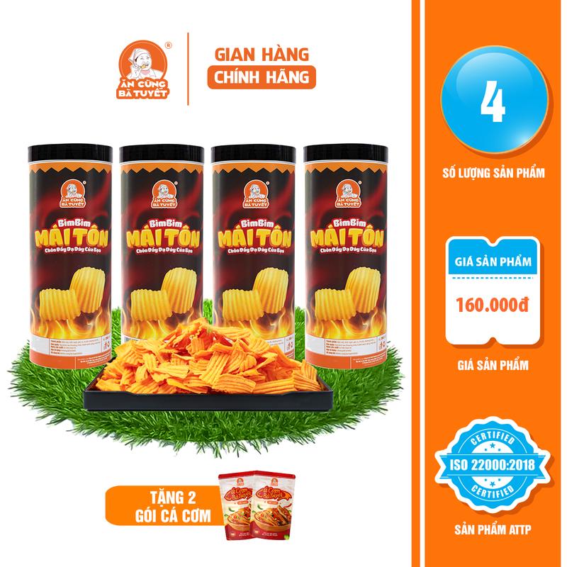 Combo Tấm Lợp Đông Anh , Mái Tôn , Mái Ngói, Mái Bờ Lô + Tặng 2 cá cơm-ĂN CÙNG BÀ TUYẾT