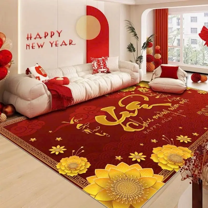 [ GIÁ HỦY DIỆT THẢM TẾT ] Thảm Trải Sàn Bali 5D ,Thảm Trang Trí Phòng Khách Đón Tết Mới Nhất 2025 kich T 1m6x2m3 +2mx3m 6